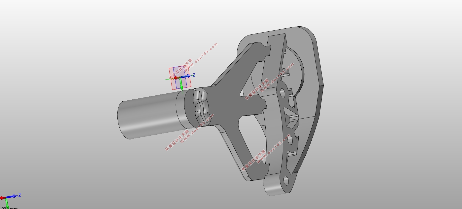 发动机悬挂支架压铸成形工艺分析及模具设计(含CAD图,SolidWorks三维图)