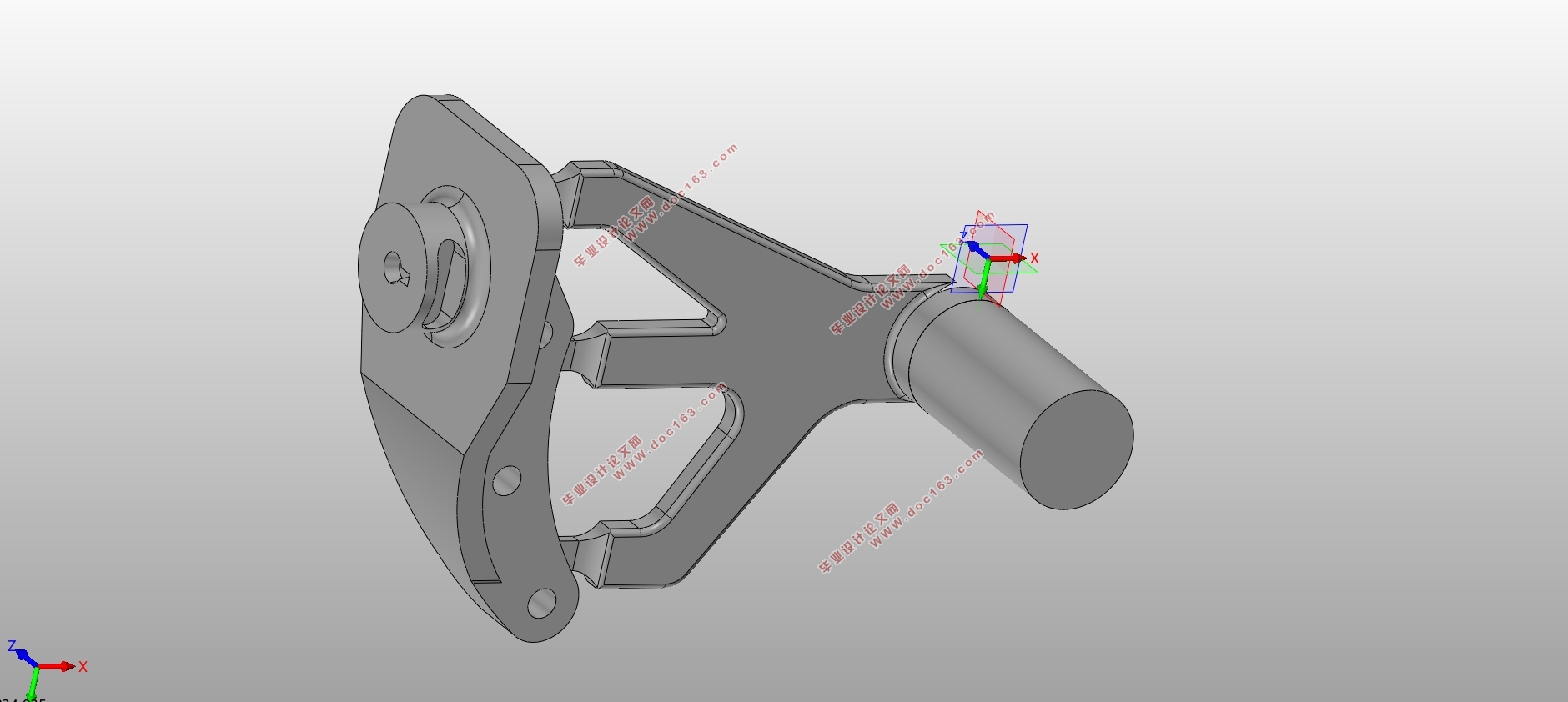 发动机悬挂支架压铸成形工艺分析及模具设计(含CAD图,SolidWorks三维图)