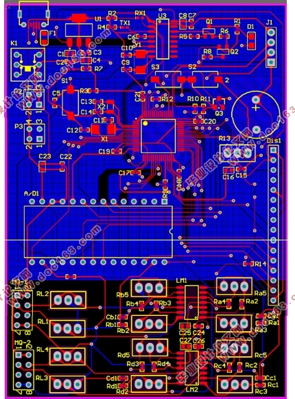 基于单片机的电子鼻设计(附程序清单,原理图,PCB图)