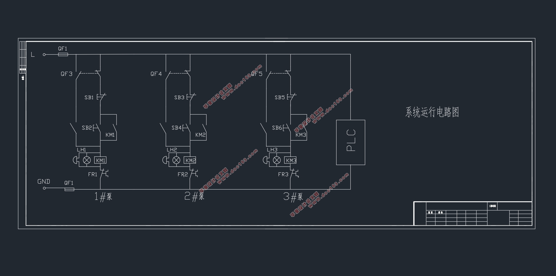 PLCĺѹˮϵͳ(CADͼ,PLC)