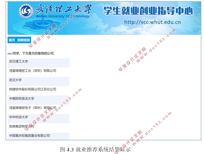 基于Python的就业推荐系统的研发
