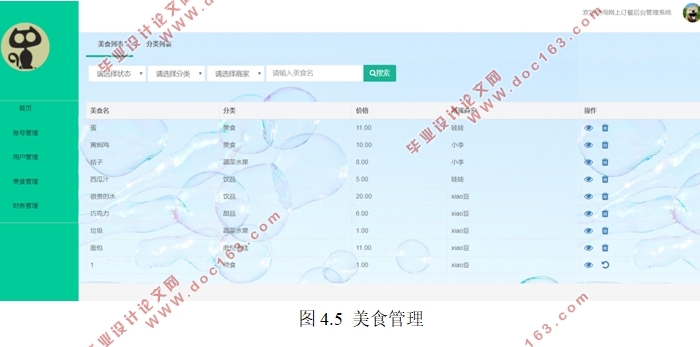 基于PythonFlask的网上点餐系统管理员后台开发