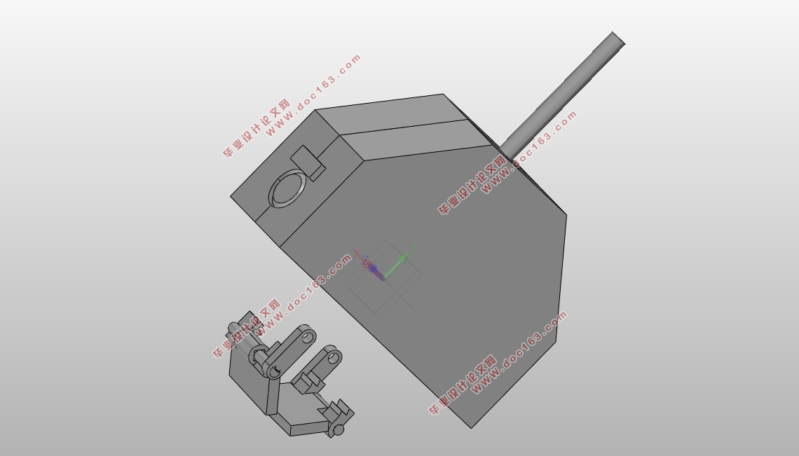 工业机器人夹具设计及其3D打印实现(含CAD图,inventor三维模型)