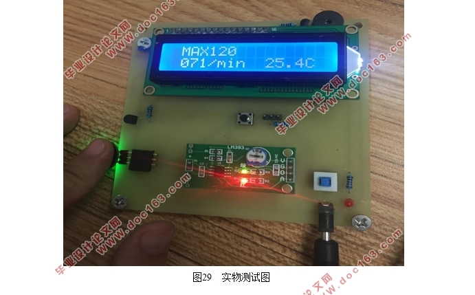基于单片机的脉搏测量系统设计