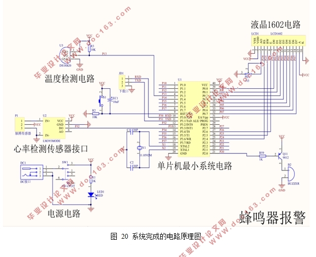 基于单片机的脉搏测量系统设计