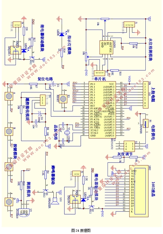 基于51单片机的电热水器智能控制系统的设计