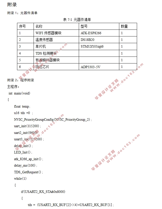 基于单片机和WIFI的无线式TDS水质测试仪设计