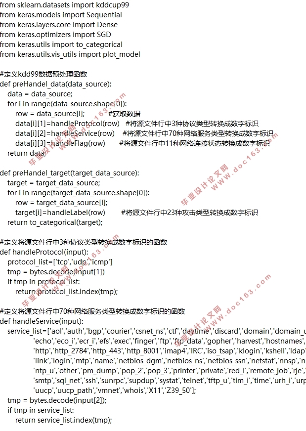 基于深度学习的网络行为取证研究(Python)