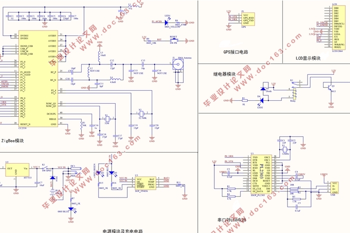基于GPS和ZigBee技术的公共自行车防盗系统设计