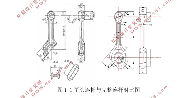 歪头连杆锻压工艺与模具设计(含CAD零件图装配图)