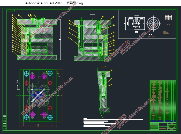 HTD16塑料斜齿轮注射成型工艺分析与模具设计(含CAD图,UG三维图)