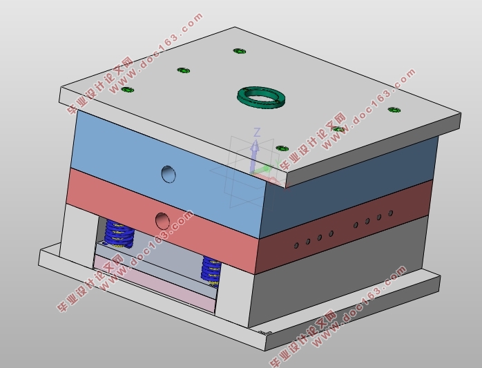 汽车后挡泥板注塑模具的CAD/CAE分析(含CAD零件装配图,UG三维图)
