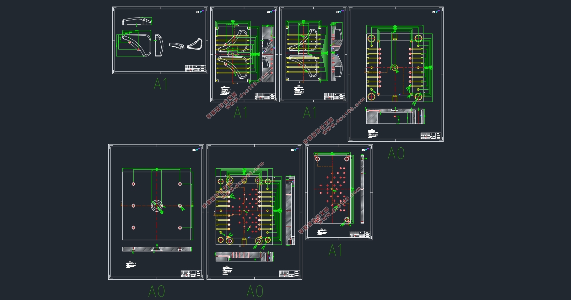 汽车后挡泥板注塑模具的CAD/CAE分析(含CAD零件装配图,UG三维图)