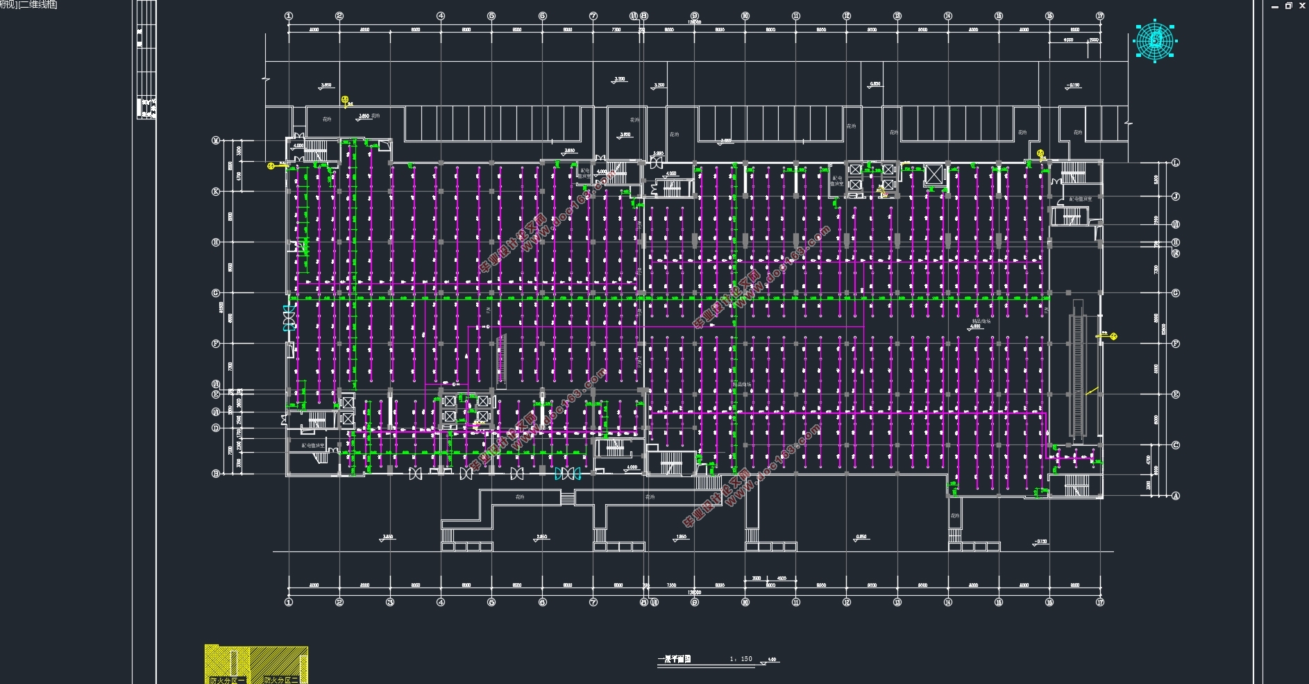 ��ʮ��������������ס¥��������ˮ�������(��CADʩ��ͼ)