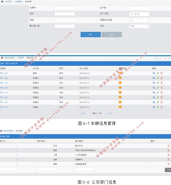 物流车辆调度管理系统的设计与实现(Hibernate,Spring,MVC,MySQL)