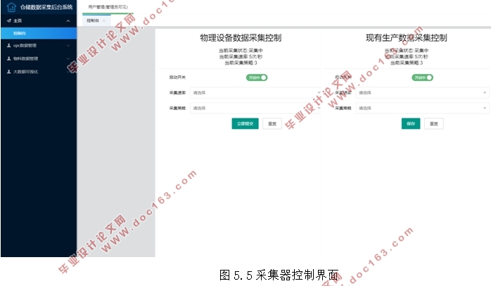 虚拟智能仓储—数据采集与综合管理子系统设计(SSM框架,MySQL)
