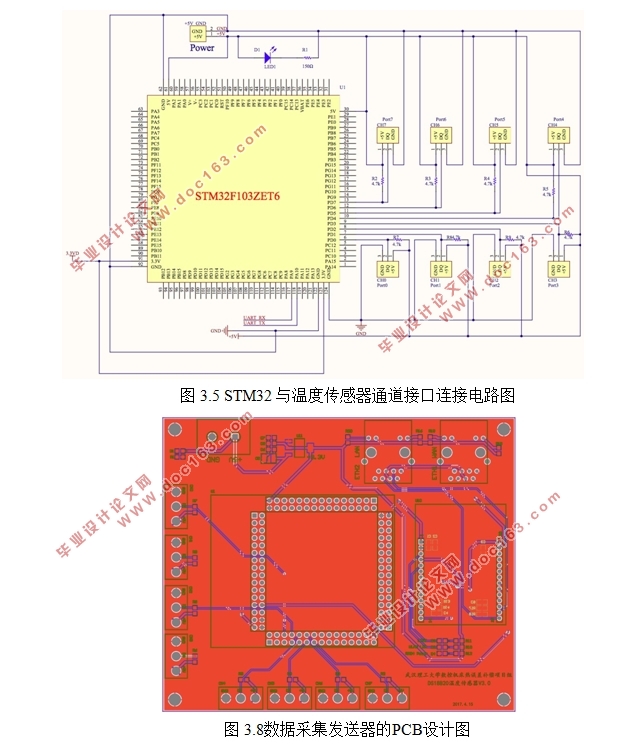基于STM32和安卓Android温度远程监测系统设计