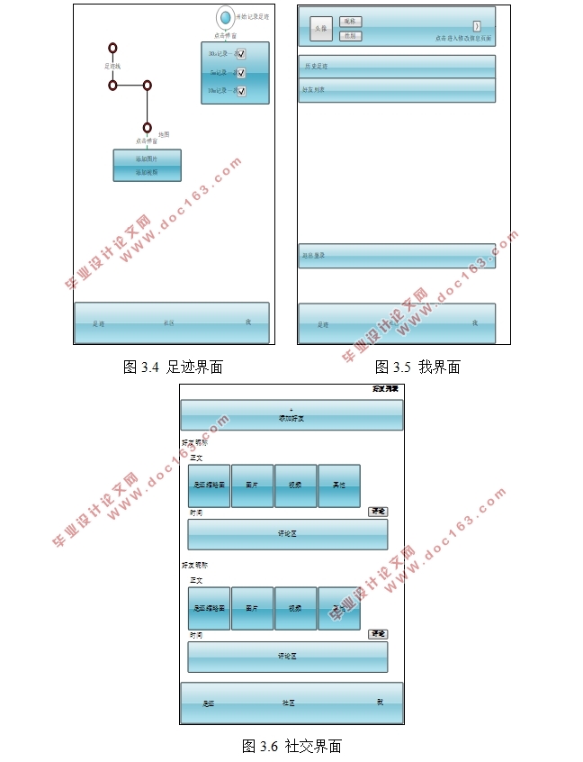 基于安卓Android平台的足迹分享APP软件的设计(Androidstudio)