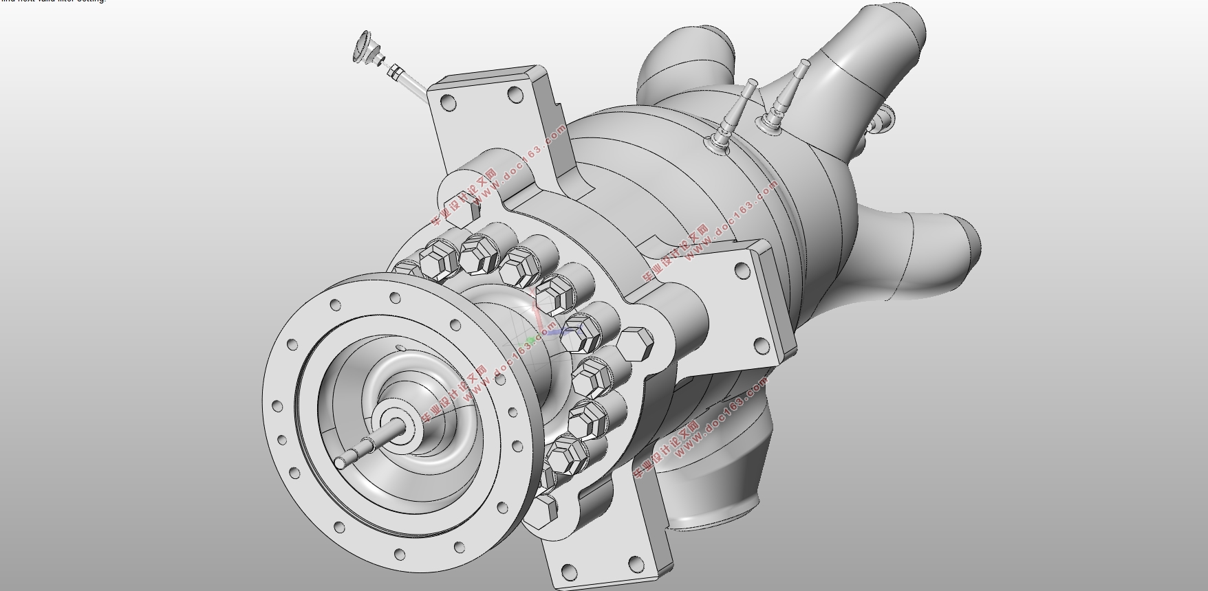 抽汽凝汽式汽轮机主汽阀结构及加工工艺设计(含CAD图,SolidWorks三维图)