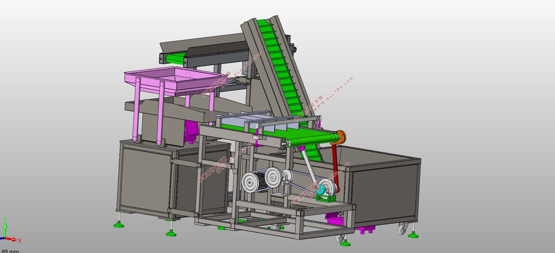 全自动萝卜切片机设计(食品机械)(含SolidWorks三维图)