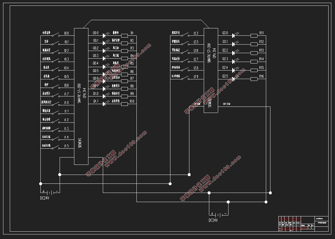 PLC¯¶ȿϵͳ(CADͼͼ)