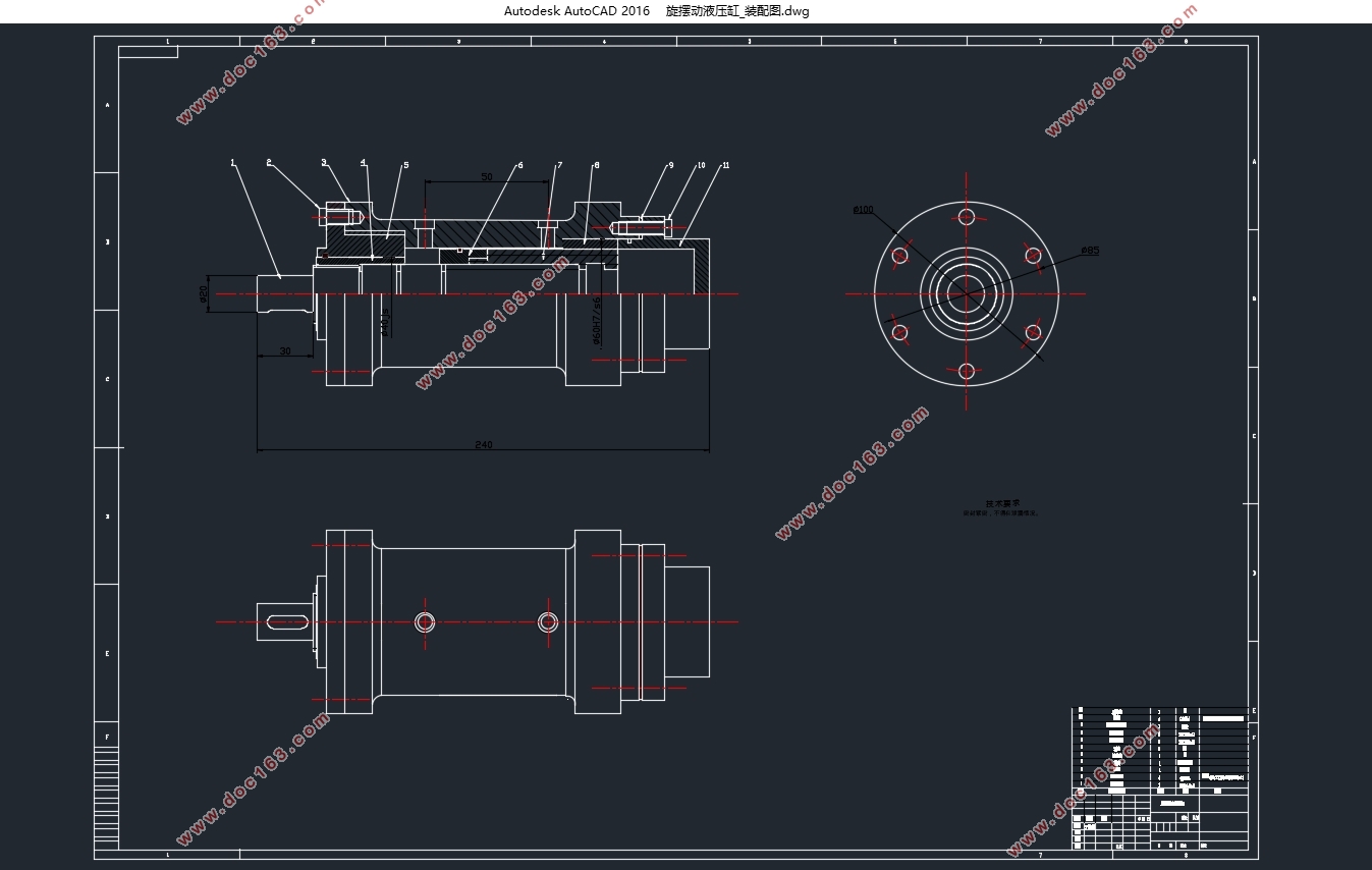 ڶҺѹ׵Ľģ(CADͼ,SolidWorksάͼ)