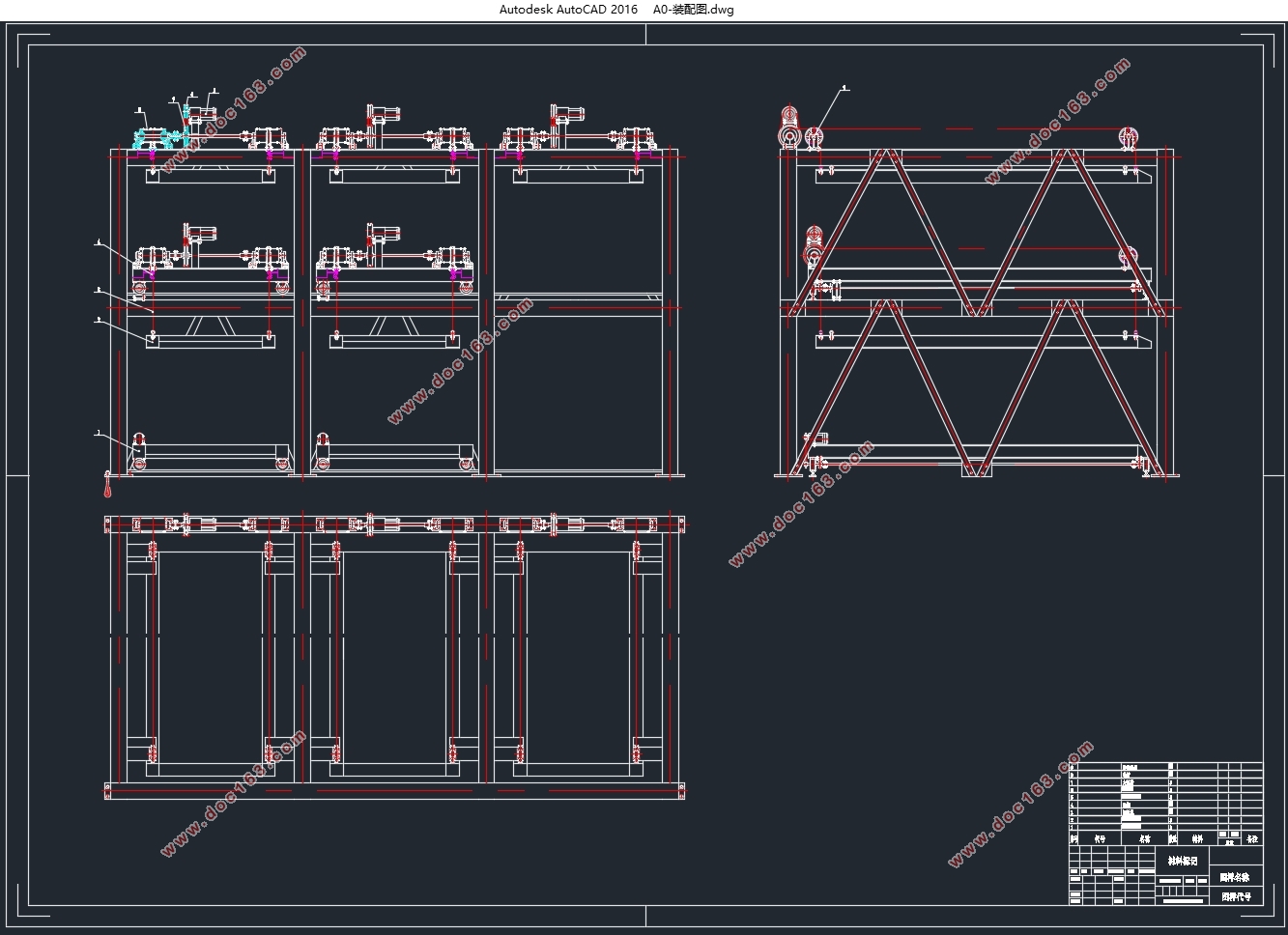 升降横移式立体车库的设计(含CAD零件图装配图,SolidWorks三维图)