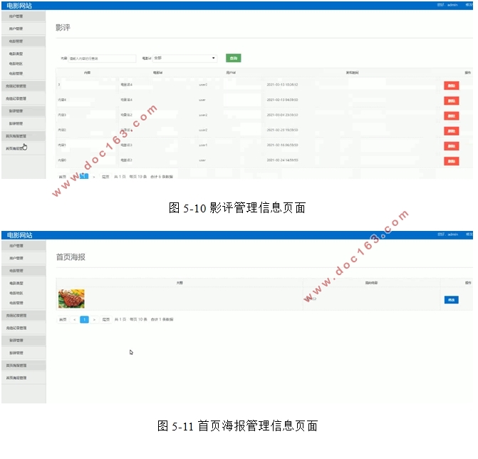 基于Springboot影视作品网站的设计与实现(SSM,MySQL)