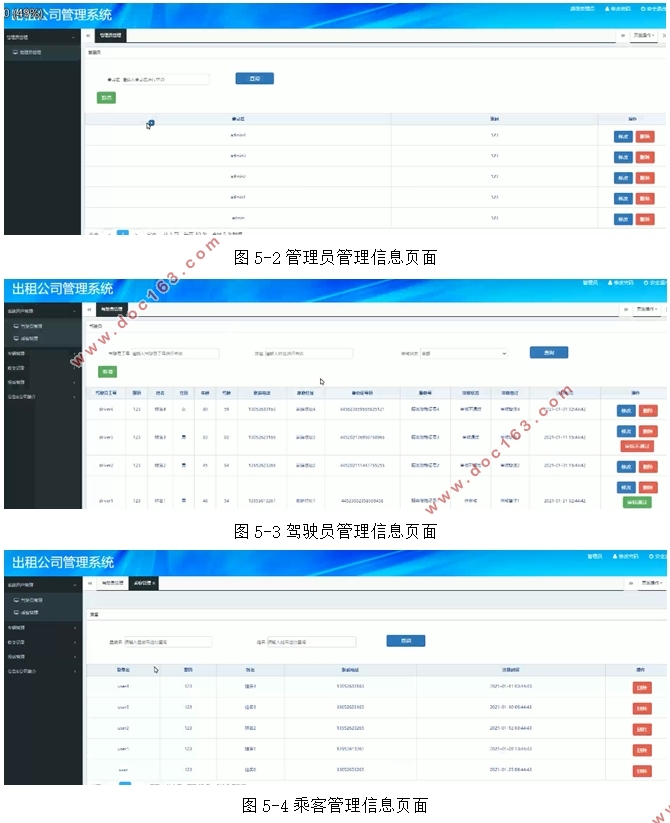 某出租车公司管理系统的设计与实现(SSM,MySQL)
