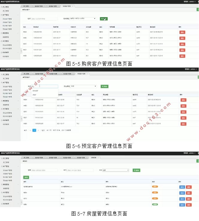 房地产销售管理系统的设计与实现(SSM,MySQL)
