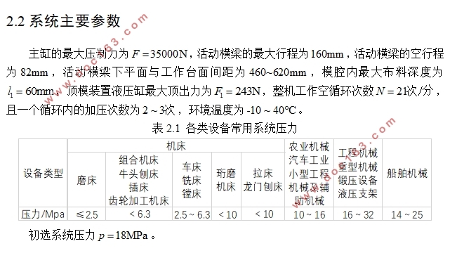 陶瓷压机液压系统设计(含CAD零件图装配图)