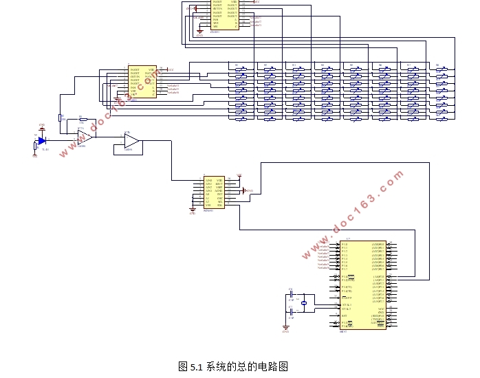 二维阵列测温与热成像系统的设计