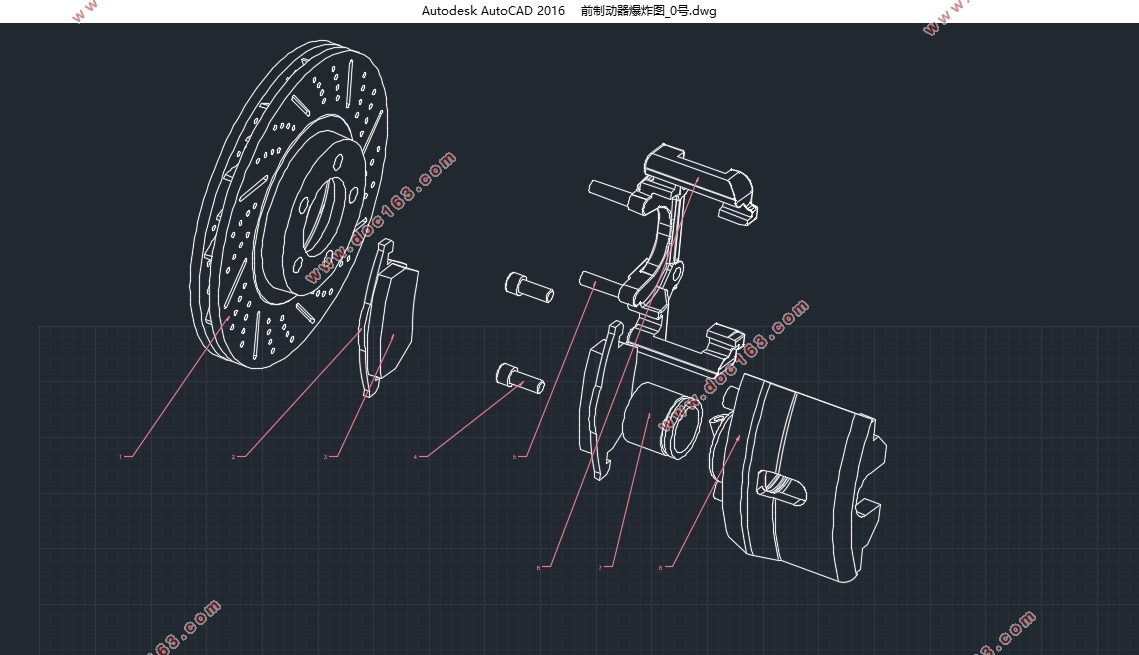 纯电动汽车制动系统设计(含CAD零件装配图,SolidWorks三维图)(英文版)