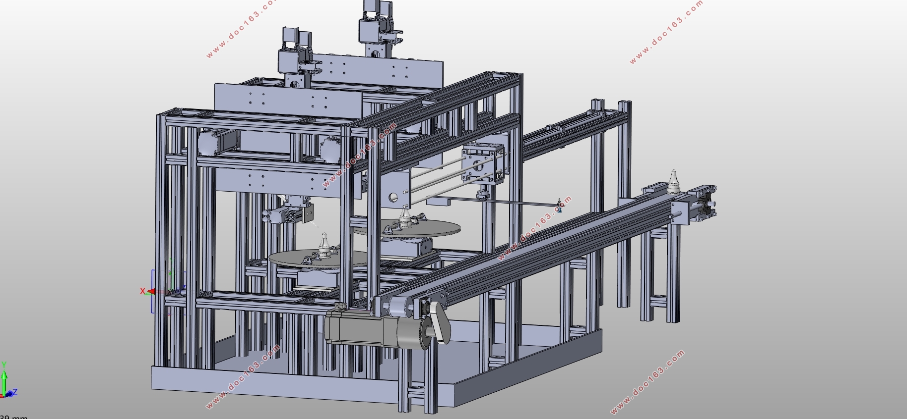 200ml冲头自动抛光机设计及虚拟样机研究(含SolidWorks三维图)