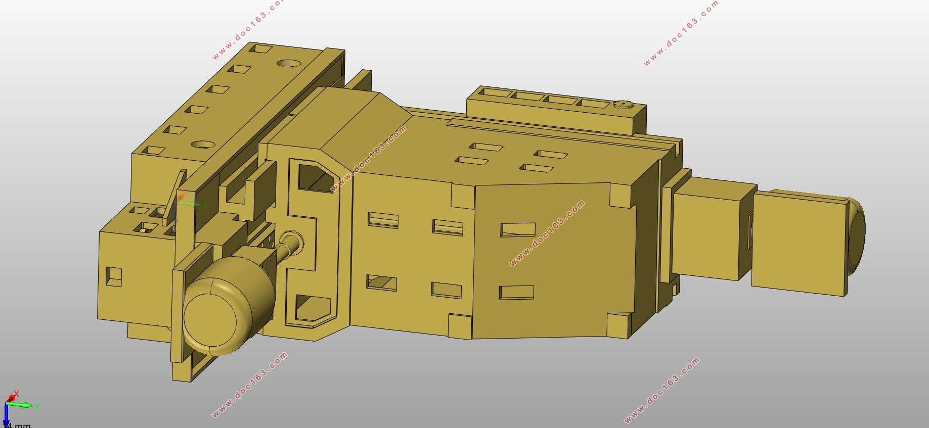 齿轮加工机床模块化设计(磨齿机)(含CAD装配图,SolidWorks三维图)