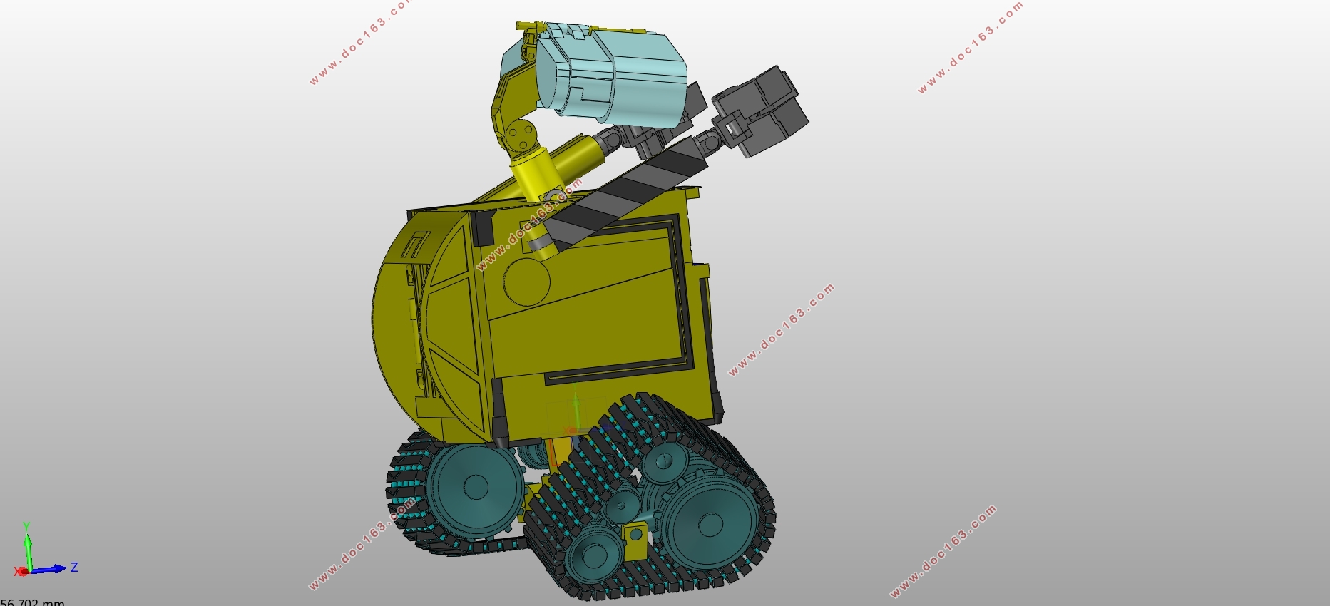 ƶ˿Ƽеϵͳ(5kg)(CADͼ,SolidWorksάͼ)