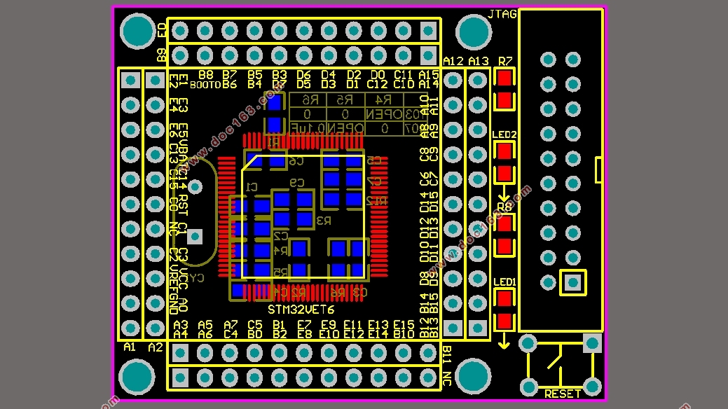 基于STM32的RFID读写设计(含电路图原理图,PCB图,程序)