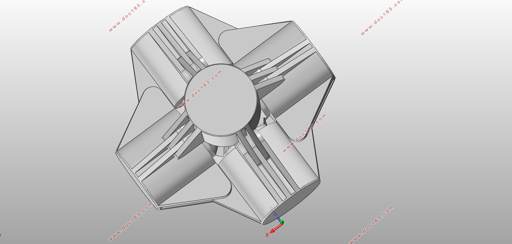 金刚石六面顶压机的设计(含CAD零件图装配图,SolidWorks三维图)