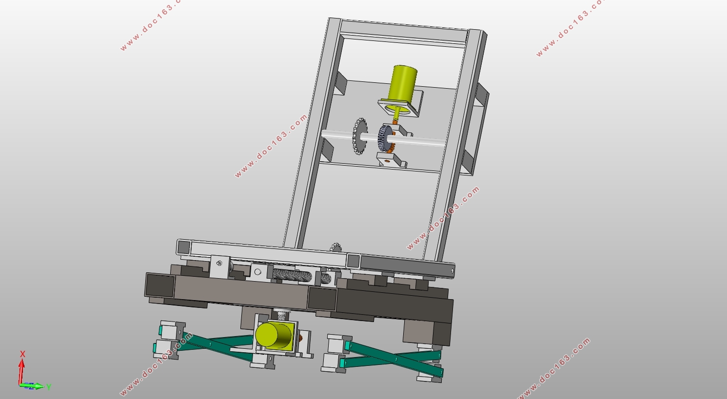 驾驶室座椅调节装置设计(含CAD零件图装配图,SolidWorks三维图)
