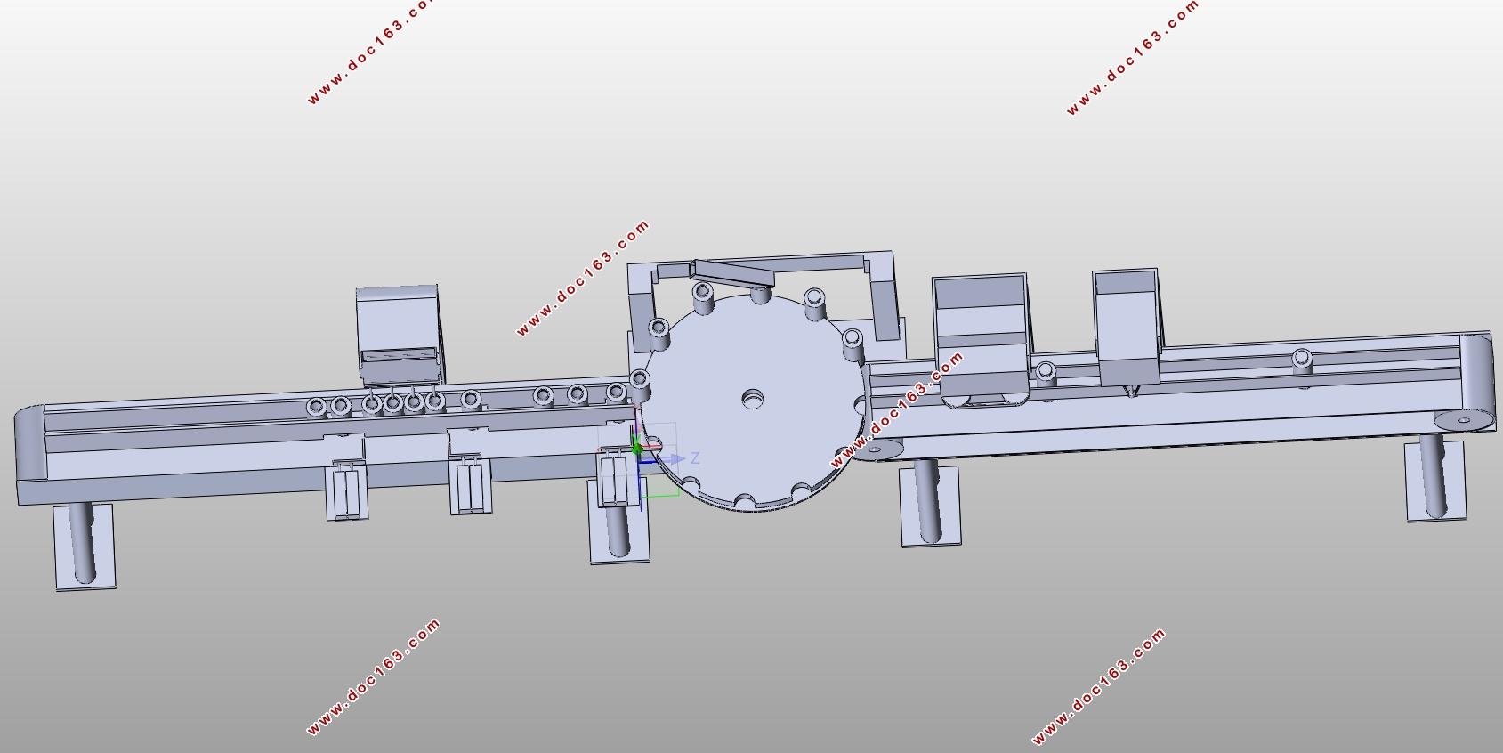口服液灌装及封盖机构设计(含CAD零件装配图,SolidWorks三维图)