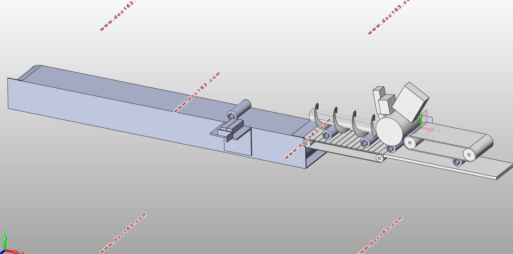 口服液检测剔瓶及贴标机构设计(含CAD零件装配图,SolidWorks三维图)