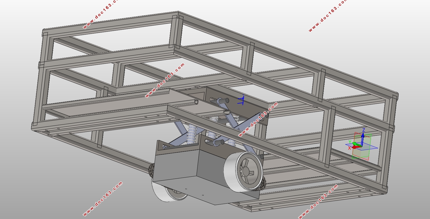 ԵС(AGV)(CADͼ,SolidWorksάͼ)