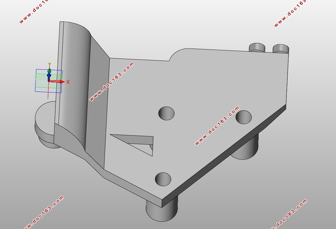 ĳյ֧עģ߽ṹ(CADװͼ,SolidWorksάͼ)