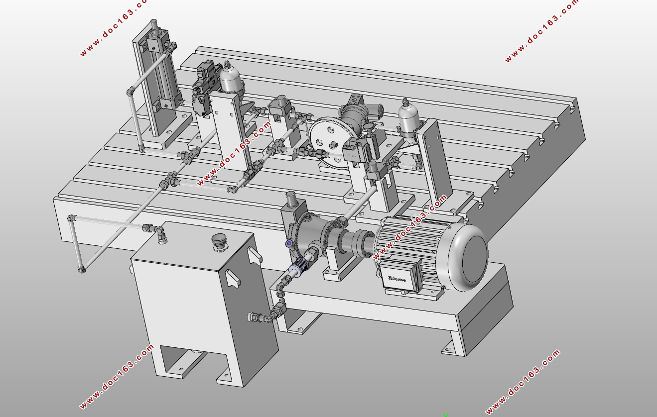液压变压驱动器设计(含CAD图,SolidWorks三维图)