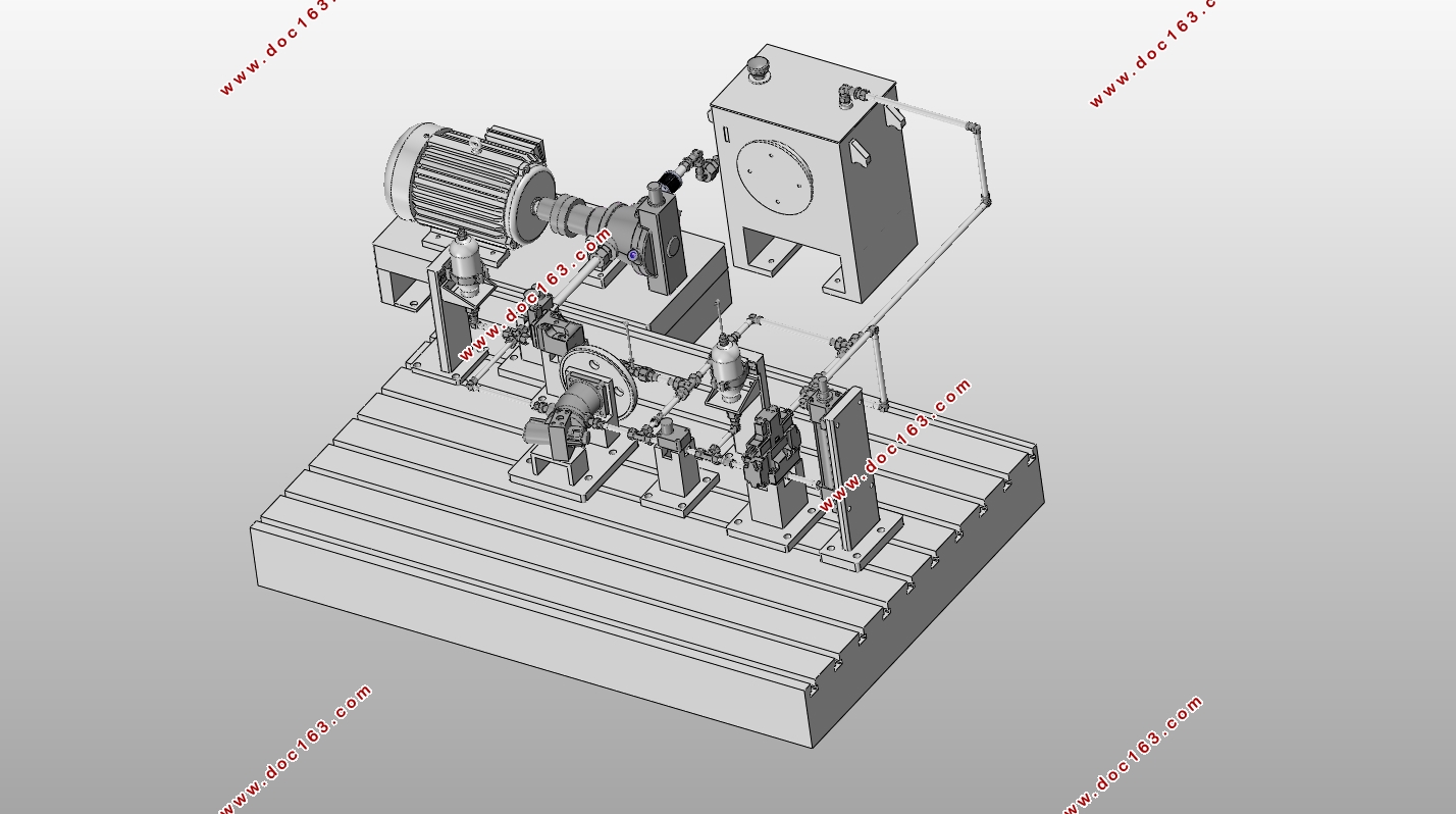 液压变压驱动器设计(含CAD图,SolidWorks三维图)